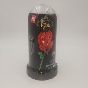 VALENTINE'S DAY Everlasting Rose With Display Case Romantic Red Block Tech NEW